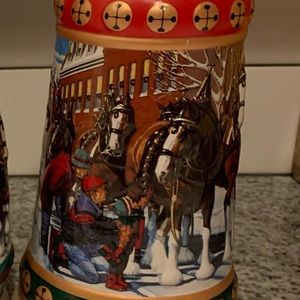 BUDWEISER 1993 HOLIDAY COLLECTION "HOMETOWN HOLIDAY"